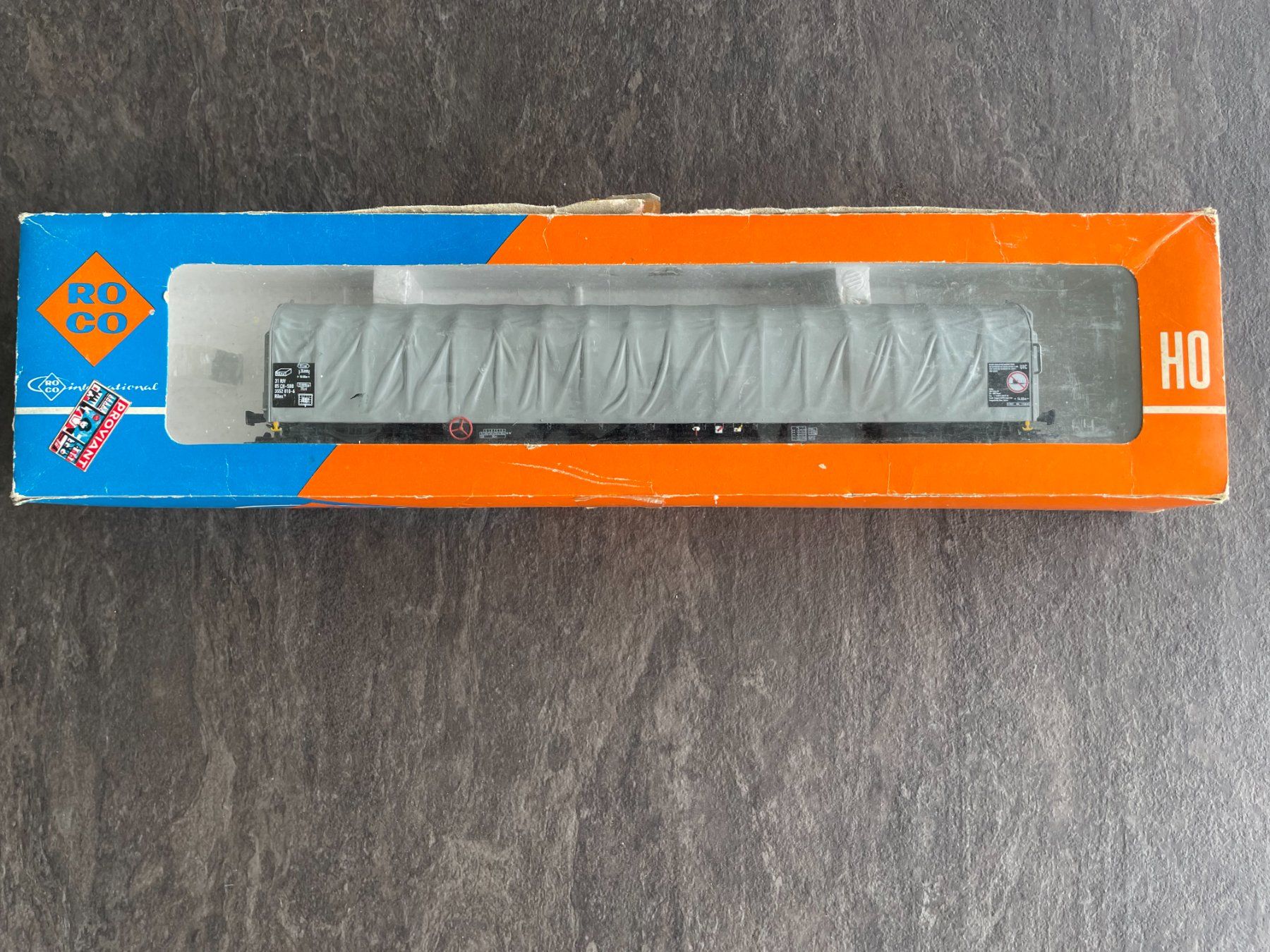Märklin Modelleisenbahnen: MÄRKLIN 47061 Schiebeplanenwagen Typ Rils, SBB H0 – Gebraucht aus Zuzwil SG von Zibu-3 3