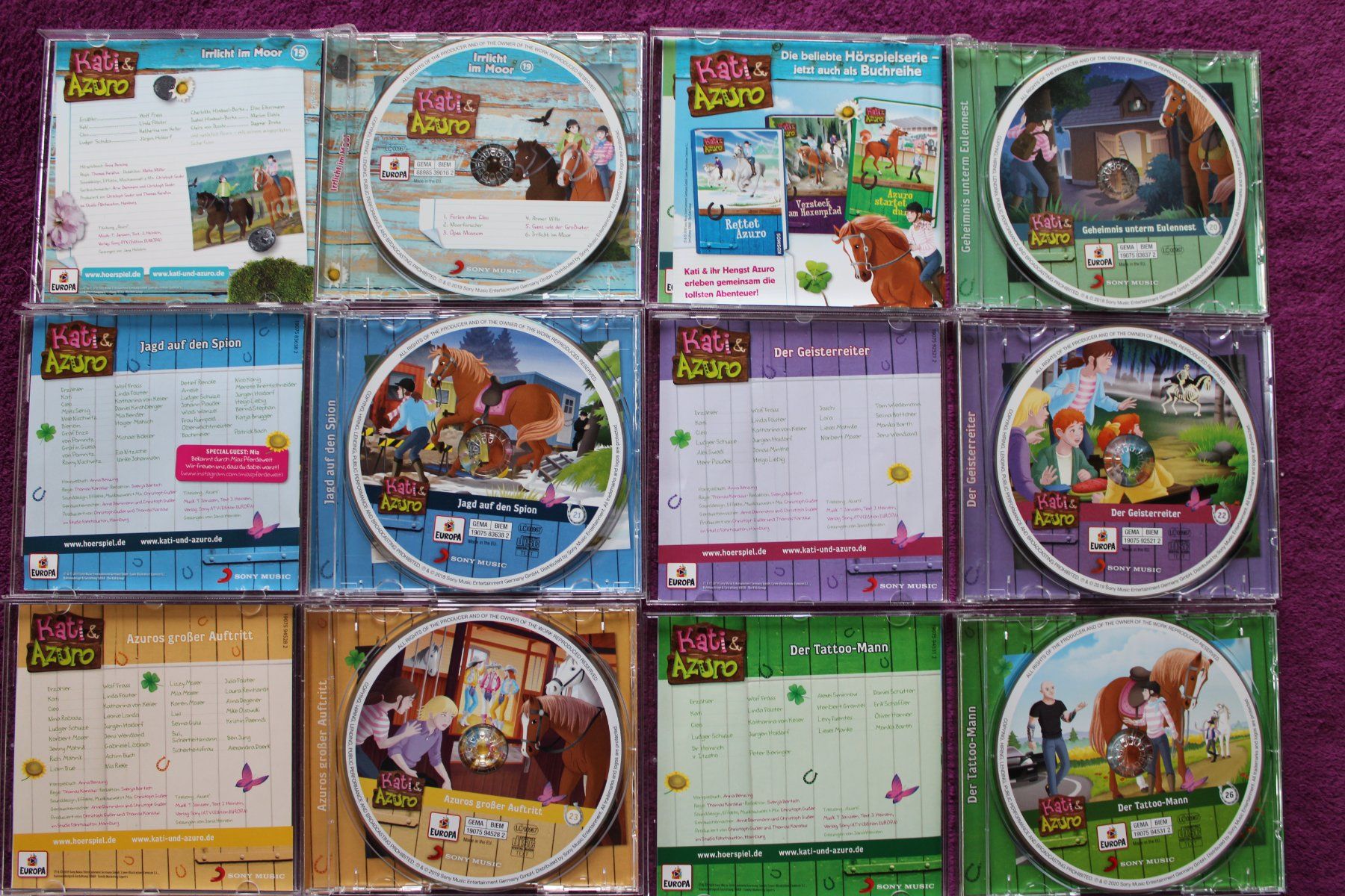 CDs: 6 - Kati & Azuro - Hörspiel - CD´s – Gebraucht aus Müllheim Dorf von Seeeule01 7