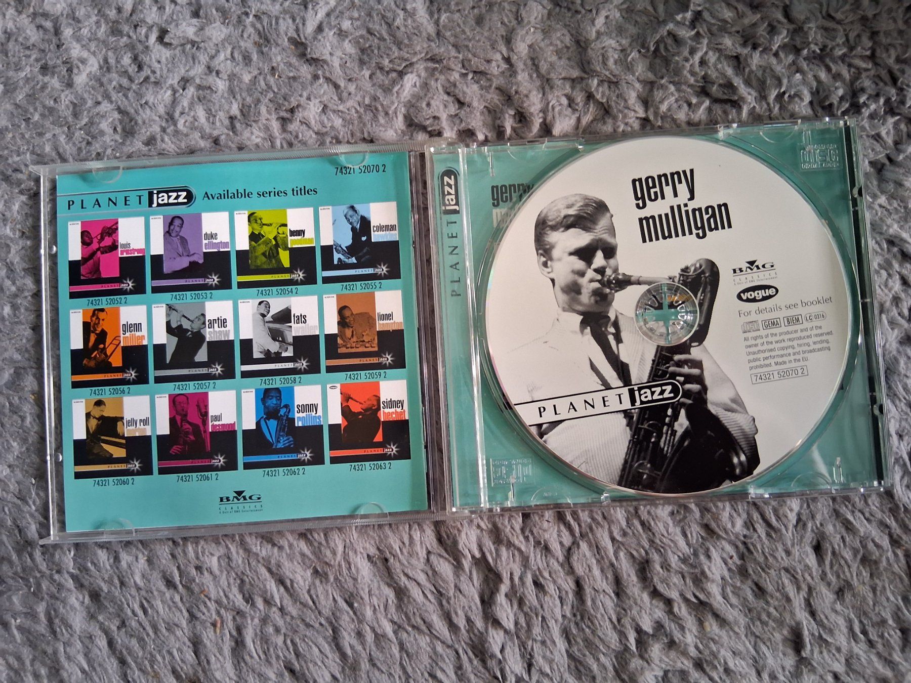 CD: PLANET JAZZ    GERRY MULLIGAN      CD – Usato da Wetzikon ZH venduto da Ramones01 2