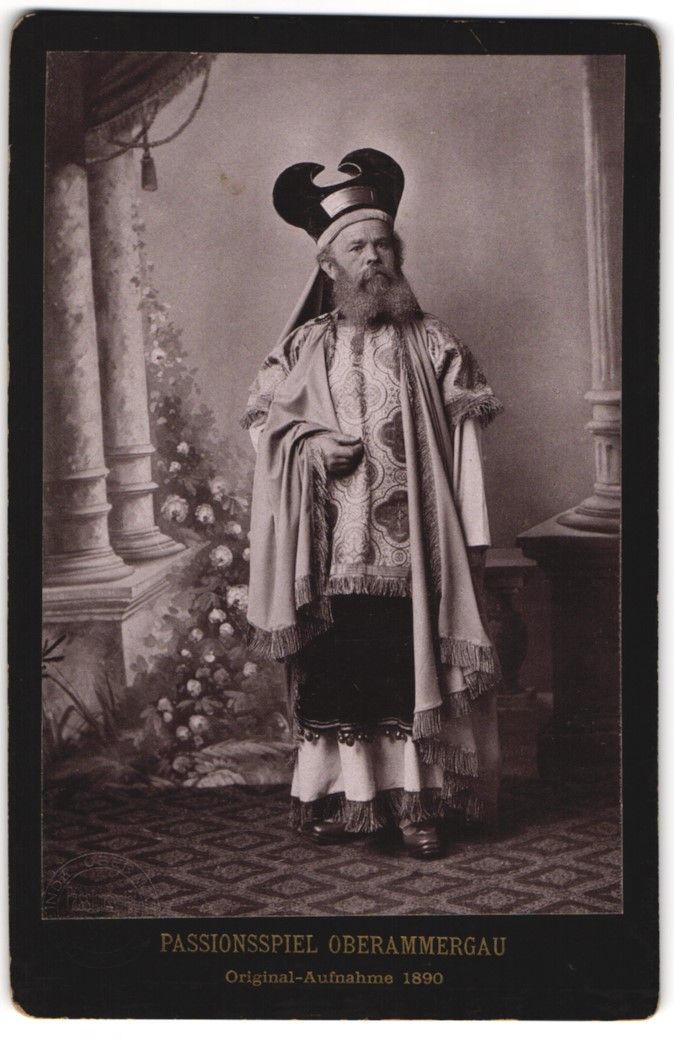 Fotografie & Manifesti: Fotografie Oberammergau, Schauspieler Fr – Usato da Berlin venduto da bartko-reher