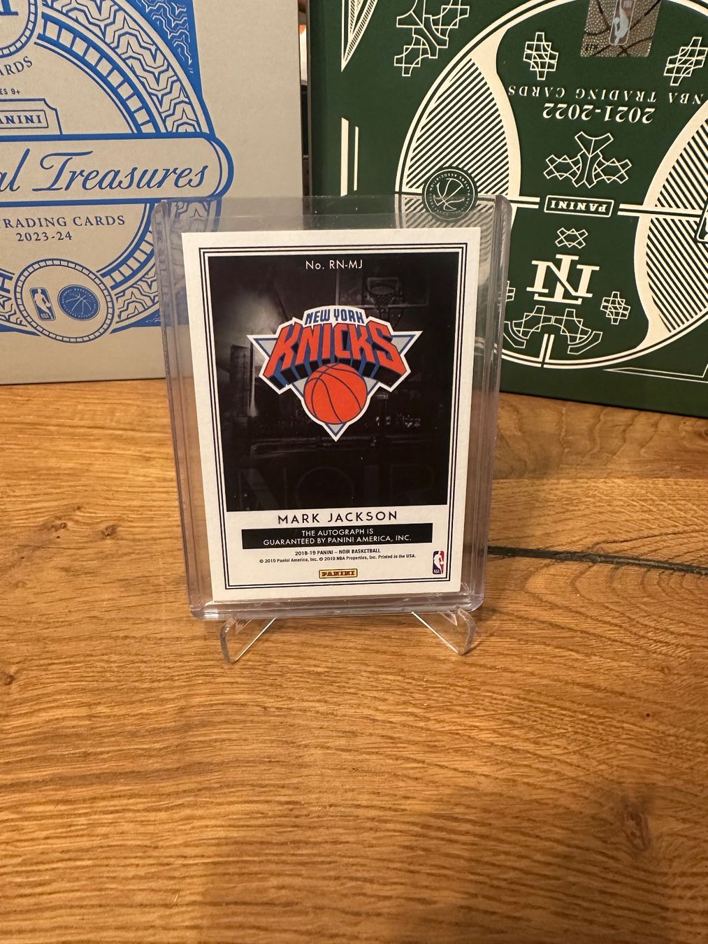Nba Carte collezionabili: Carte Panini Mark Jackson Noir auto /99 – Usato da Vullierens venduto da Gaara04 1