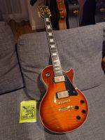 Jaws Custom Guitars Les Paul, Sunburst avec housse/gigbag