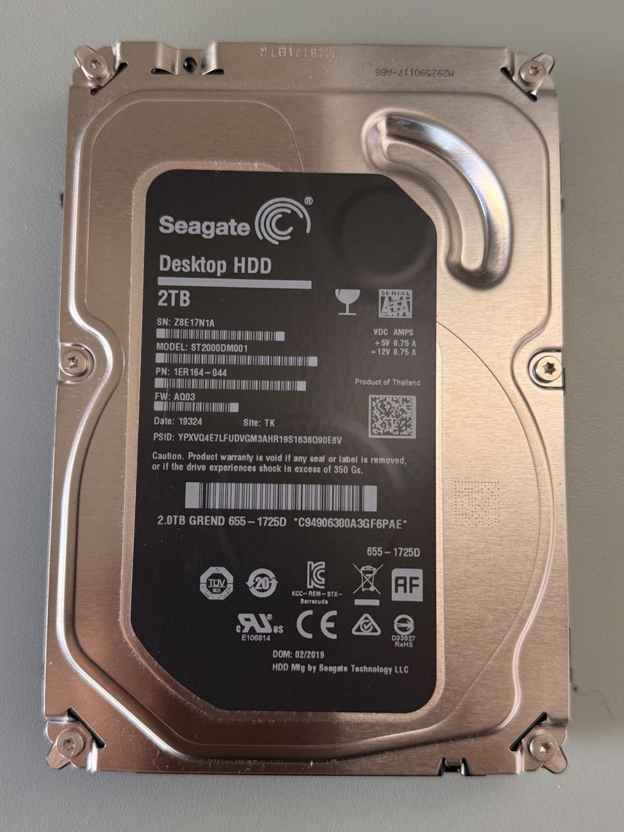 Apple Harddisks: Apple iMac 27 2019 Festplatte 2TB – Gebraucht aus Frauenfeld von mac_c7jc