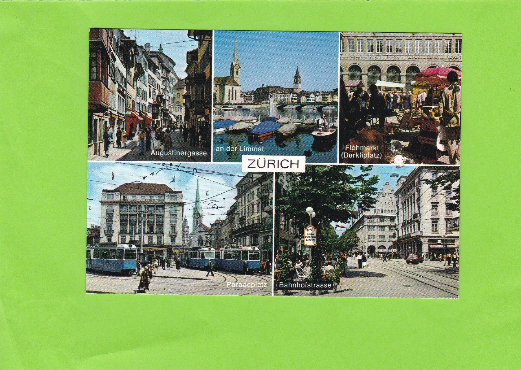 Cartes postales: Zürich – D'occasion à St. Peterzell par neckertal