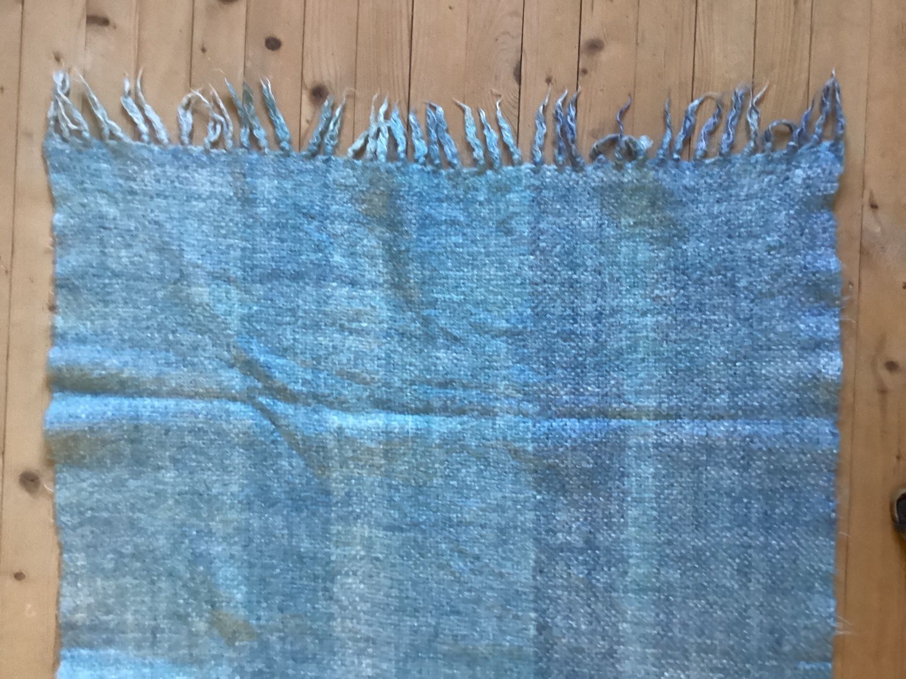 Coperte: Wolldecke handgewoben und gewalkt – Nuovo (secondo la descrizione) da Muttenz venduto da bar_ws7n 1