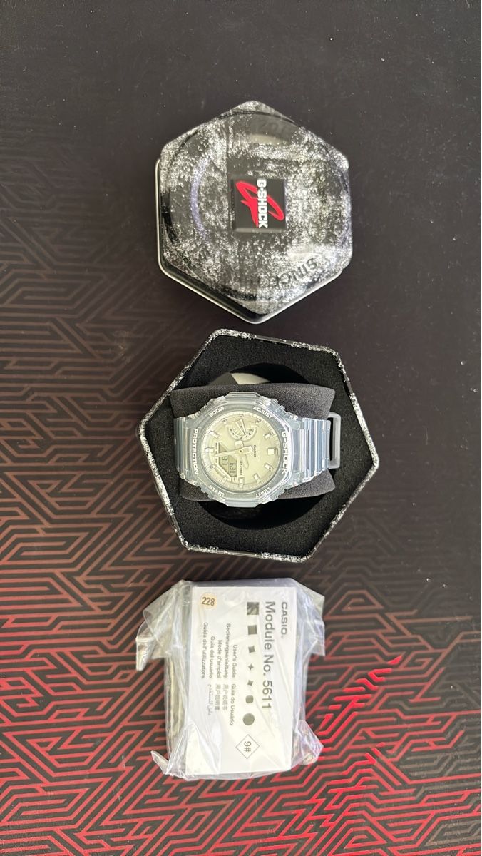 Casio Montres: Casio G-Shock transparente neu – Neuf avec emballage d'origine à Hedingen par dom_5j8x
