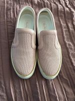 MaxMara Mokassins Rosa Leder Grösse 38 1/2