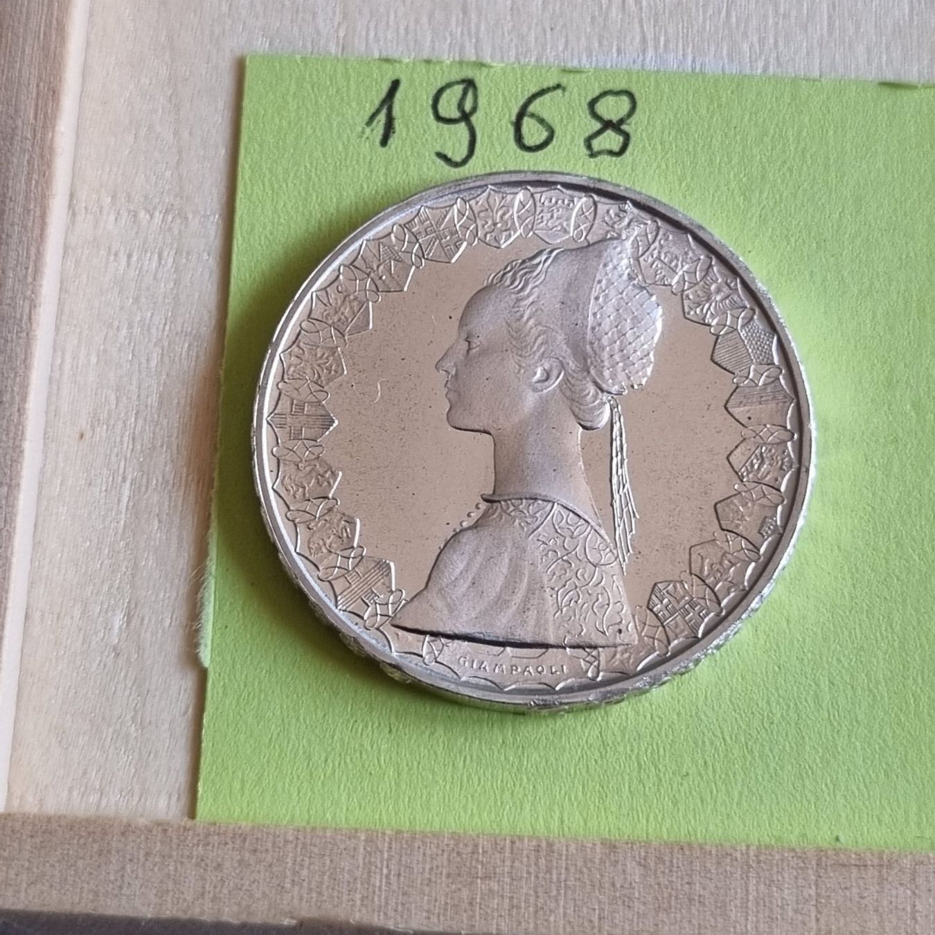 Tutti le monete: 500 Lire 1968 Italie ARGENT – Usato da Genève venduto da cor_2ryx
