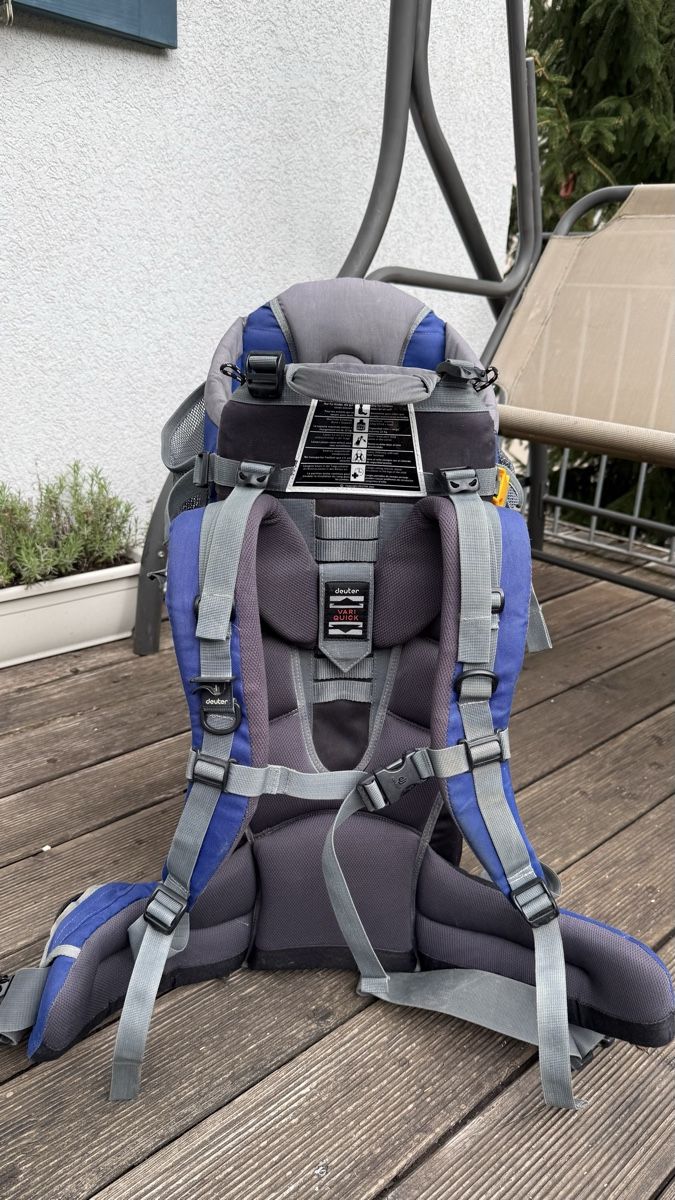 Deuter Borse & Zaini: Deuter Kid Comfort 2 Tragerucksack Kindertrage – Usato da Amsteg venduto da jos_977s 3