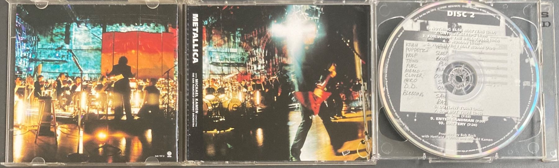 CD: METALLICA - S&M – Usato da Poliez-Pittet venduto da Newtown-Records 3