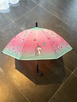 Kinder Regenschirm mit Einhorn Motiv