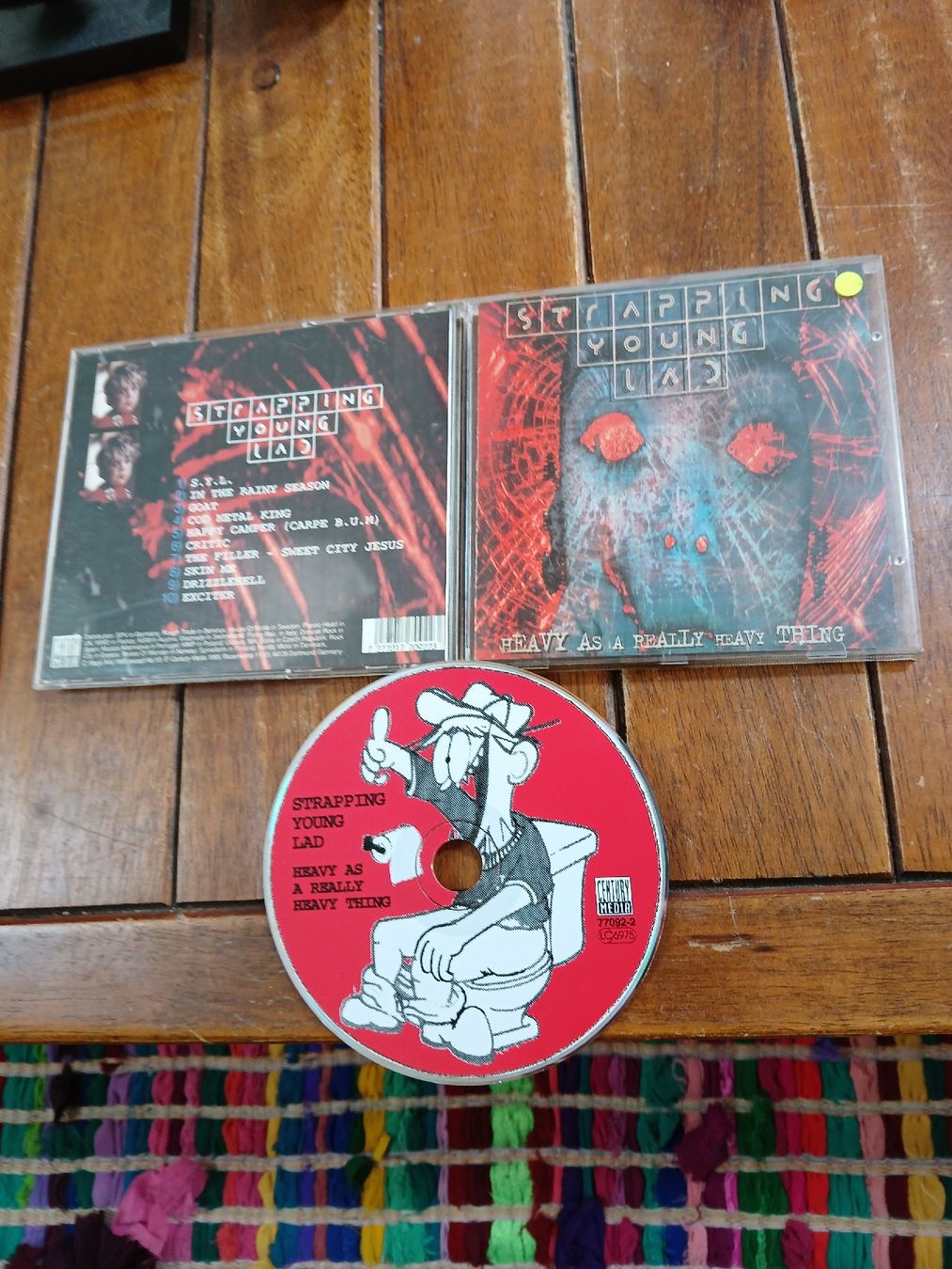 CD: strapping young lad - heavy as... – Usato da St-Cergue venduto da VeganWarrior