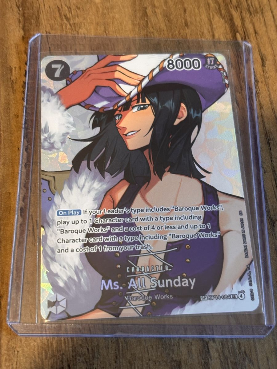 Bandai Carte collezionabili: Ms. all Sunday Op-16 one piece Robin – Nuovo (secondo la descrizione) da Basel venduto da Rheinundzeit 4