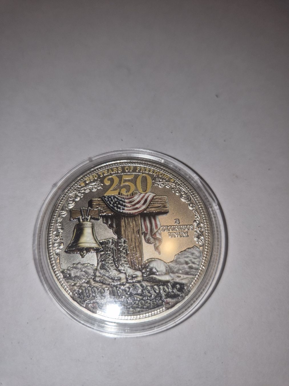 Alle Münzen: Pièce commémorative 250 ans USA – Neu (gemäss Beschreibung) aus Senèdes von hen_fw8b 1