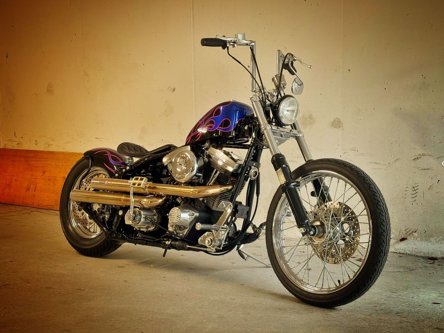 Harley-Davidson Cruisers: Old School Chopper Evo 1340 – D'occasion à Vitznau par Walter.M