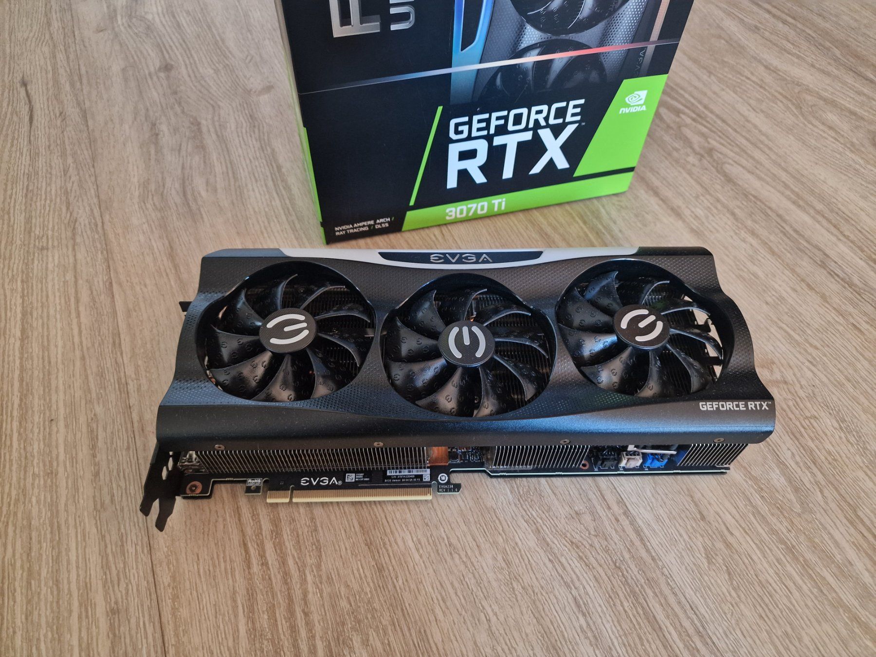 Nvidia Grafikkarten: EVGA GeForce RTX 3070 Ti FTW3 ULTRA – Gebraucht aus Ersigen von  1