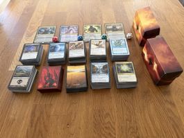 MTG 800+ Karten inkl. Zubehör