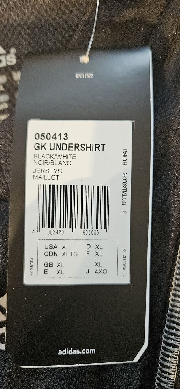 Adidas Maillots de corps & Pantalons: Torhüter - Untershirt - gepolstert – Neuf avec emballage d'origine à Grabs par Fun4you 1