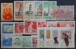 Nord Vietnam Lot mit alten Werten I