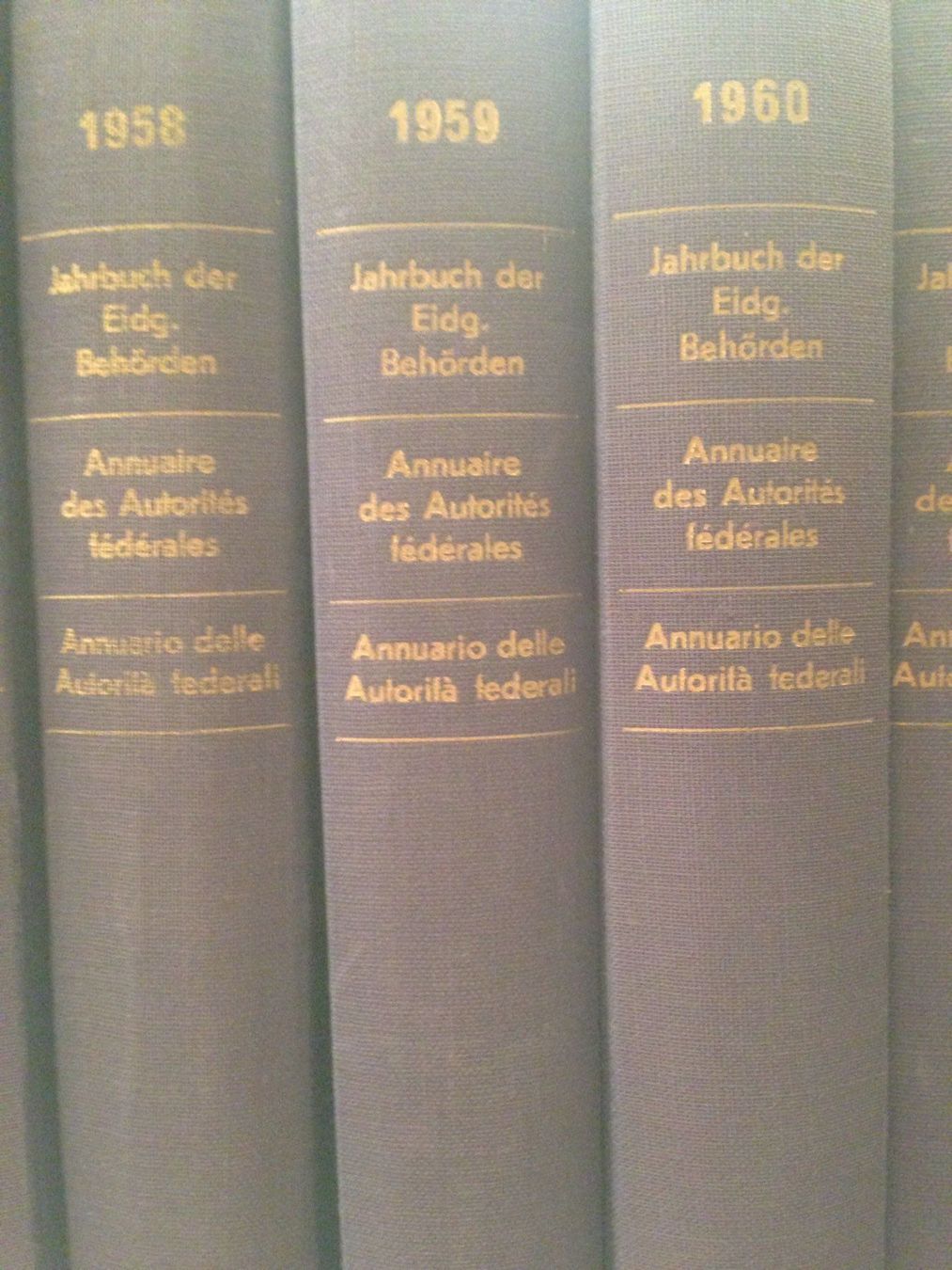 Libri: Jahrbuch der Eidg. Räte 1954 - 1984 – Usato da Zürich venduto da Bruggmann50 1