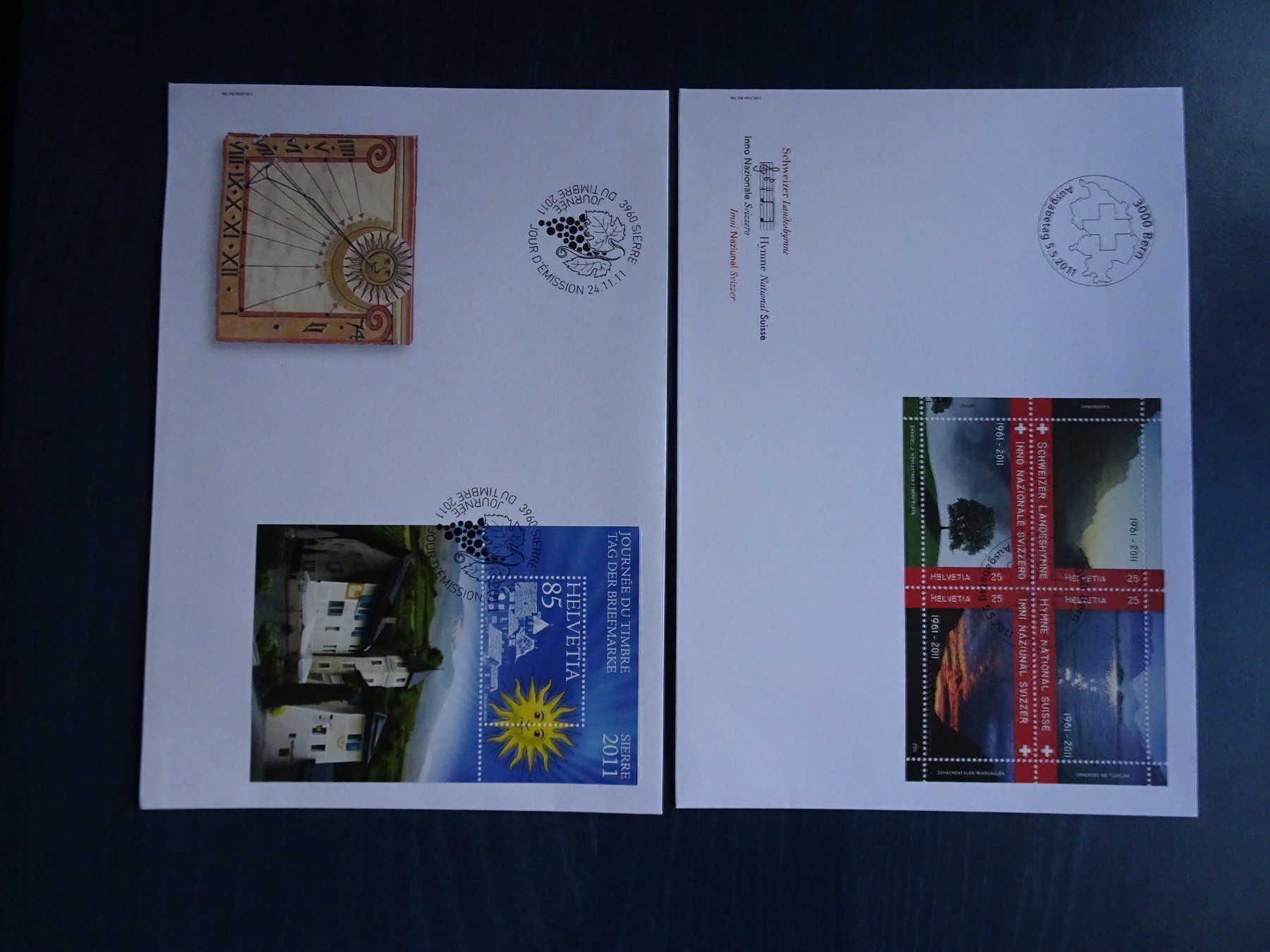 Tous les timbres: FDC 2011 – Neuf (Voir description) à Aadorf par Chnorli-Furz