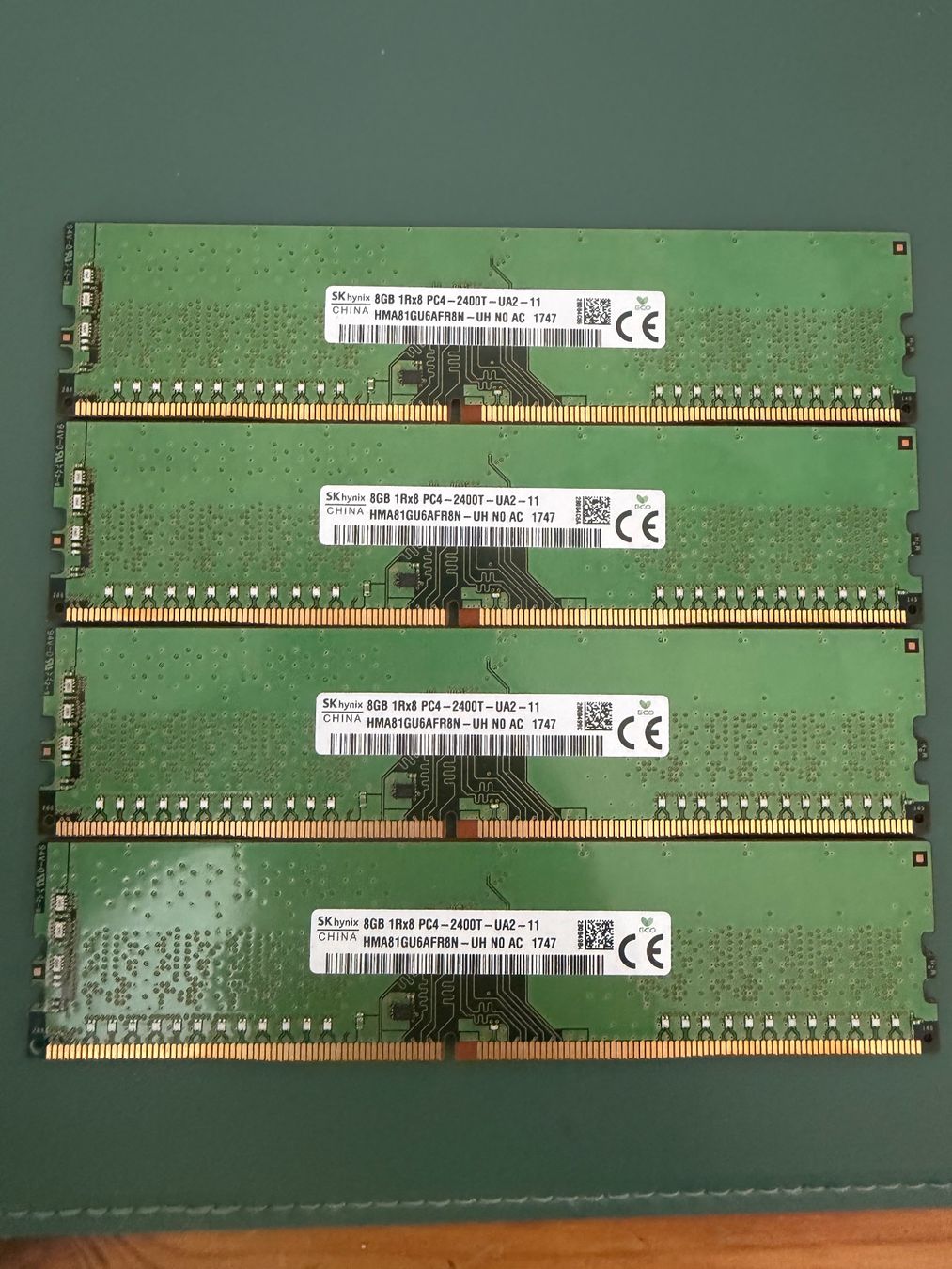 Memory / RAM: DDR4 2400T 4x8 GB – Gebraucht aus Rorschach von Doki20 1