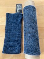 Colora Armstulpen / Mittli / Pulswärmer, Blau/Schwarz, NEU