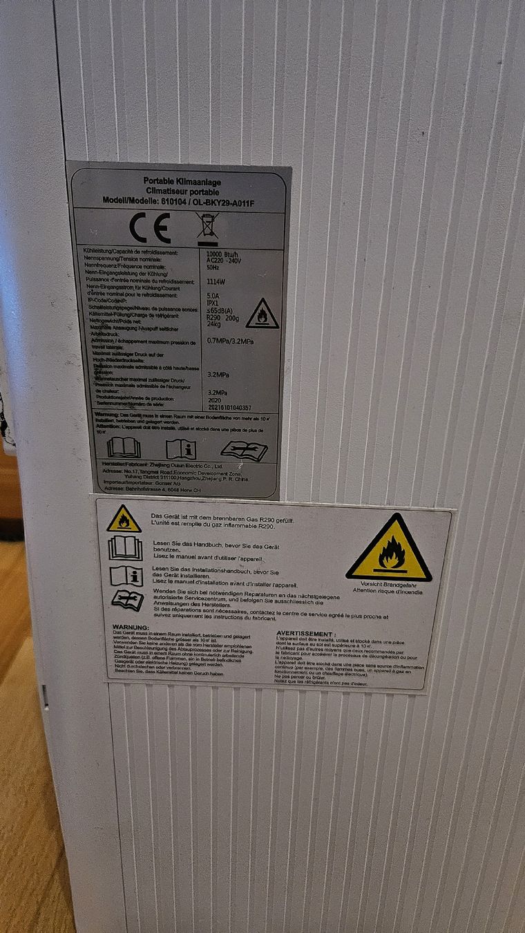 Condizionatori: Mobile Klimaanlage/Heizung – Nuovo (secondo la descrizione) da Lyss venduto da Janine_z23 4
