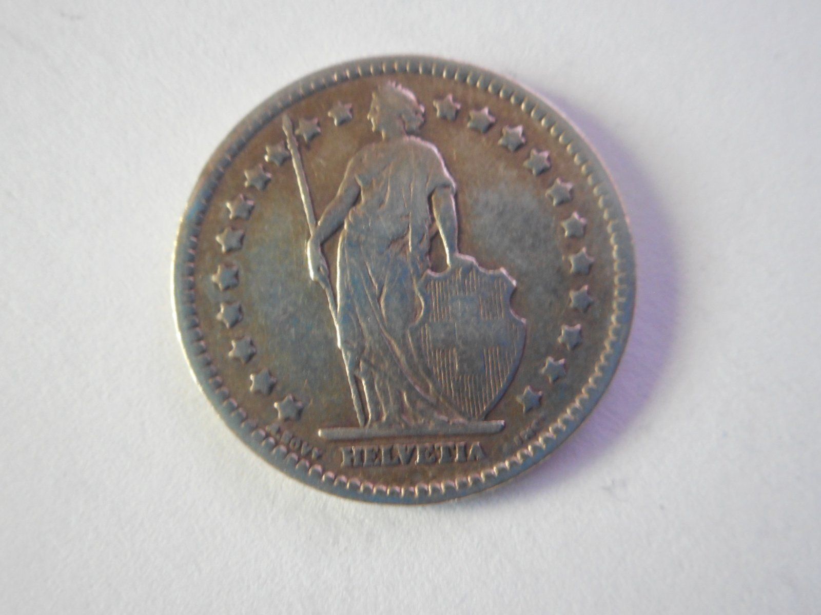 Alle Münzen: 1 Fr. 1921 silber – Gebraucht aus Kriegstetten von pizlad2010 1