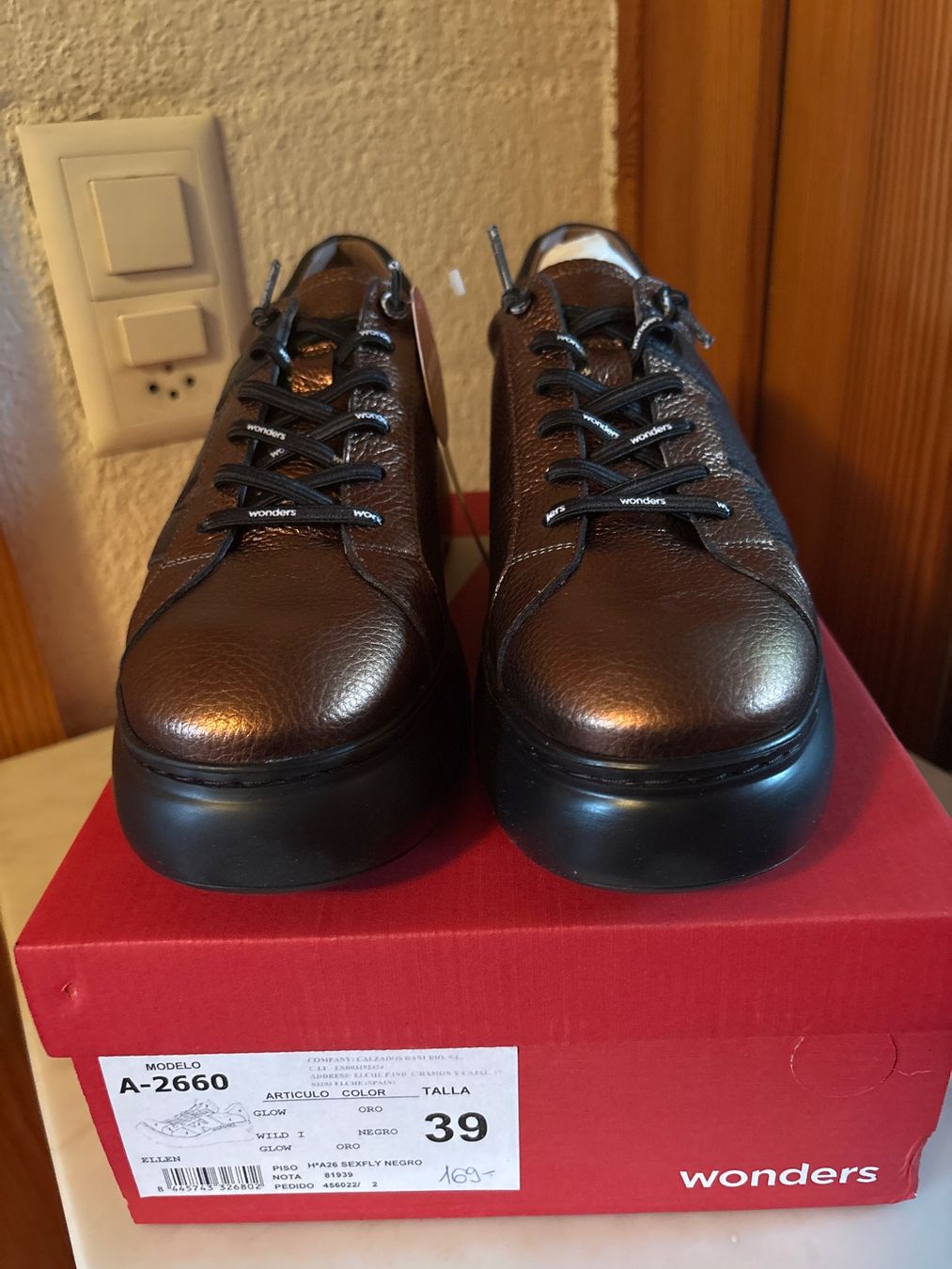 Scarpe da donna: Wonders - Wild I Glow - oro negro - 36 – Nuovo e nell'imballaggio originale da Besenbüren venduto da teluride89 1