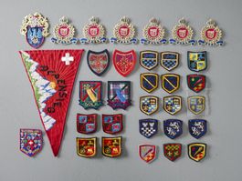 ST. GALLER STICKEREI WAPPEN APPLIKATIONEN