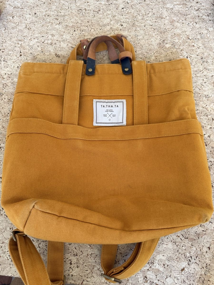 Borse: Trendiger TA.THA.TA Rucksack/Tasche, Senfgelb – Usato da Gerlafingen venduto da Humpty_3
