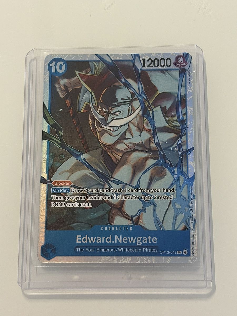 Bandai Carte collezionabili: One Piece TCG - Edward.Newgate OP13-042 – Nuovo (secondo la descrizione) da Pieterlen venduto da Mira_o7