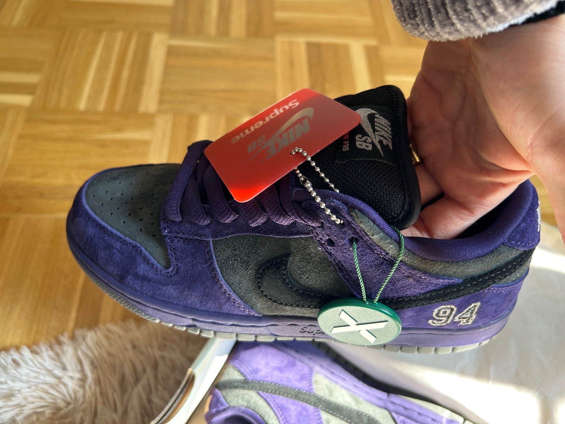 Supreme Scarpe da uomo: Sneaker NIKE DUNK SB SUPREME – Nuovo e nell'imballaggio originale da Augst BL venduto da jad_8zmz 4