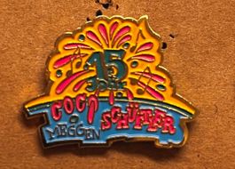 Fasnachts Pin, Coco Schüttler 15 Jahr Meggen