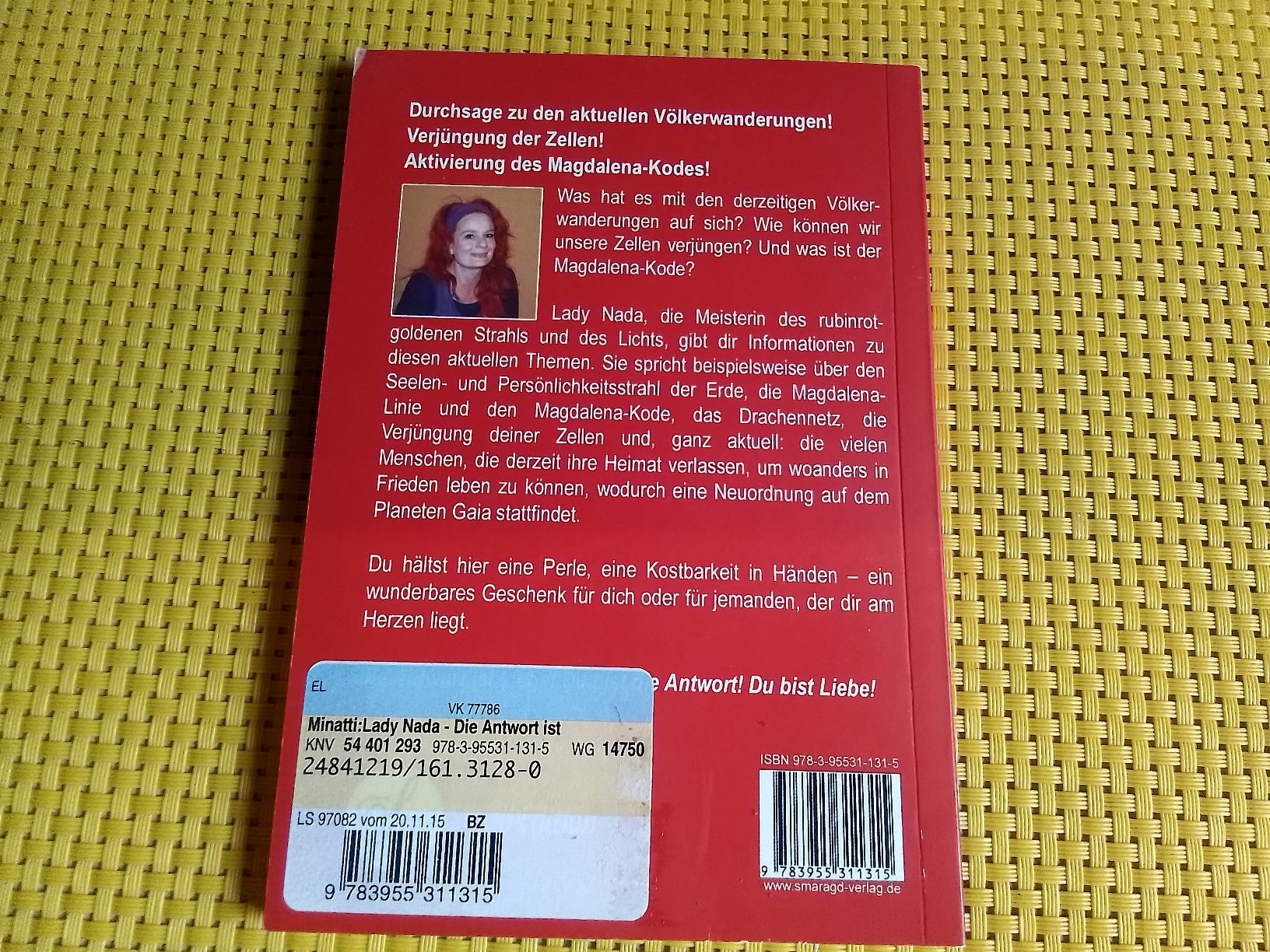 Bücher: Lady Nada - Die Antwort ist Liebe – Gebraucht aus Rebstein von Buchsi03 3