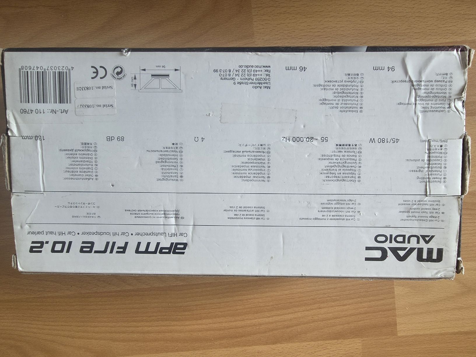 Lautsprecher: Haut parleur – Neu und originalverpackt aus La Chaux-de-Fonds von Pcheses 4