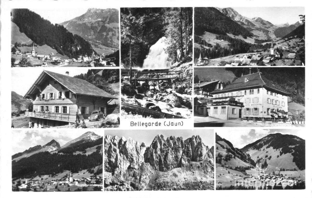 Cartoline postali: Bellegarde FR // Jaun // Sommer – Usato da Basel venduto da intermezzo12