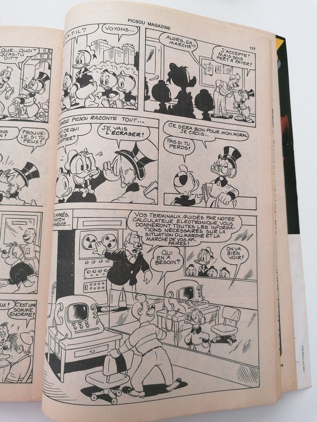 BD: Picsou 1982, 4ème trimestre – D'occasion à Chezard St-Martin par Loucail 2