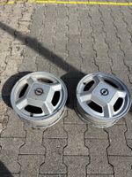 2 Alufelgen 5.5 x 13 von Opel Kadett / Corsa / Ascona