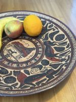 Griechische Keramikschale Früchteschale - Handbemalen - Deko