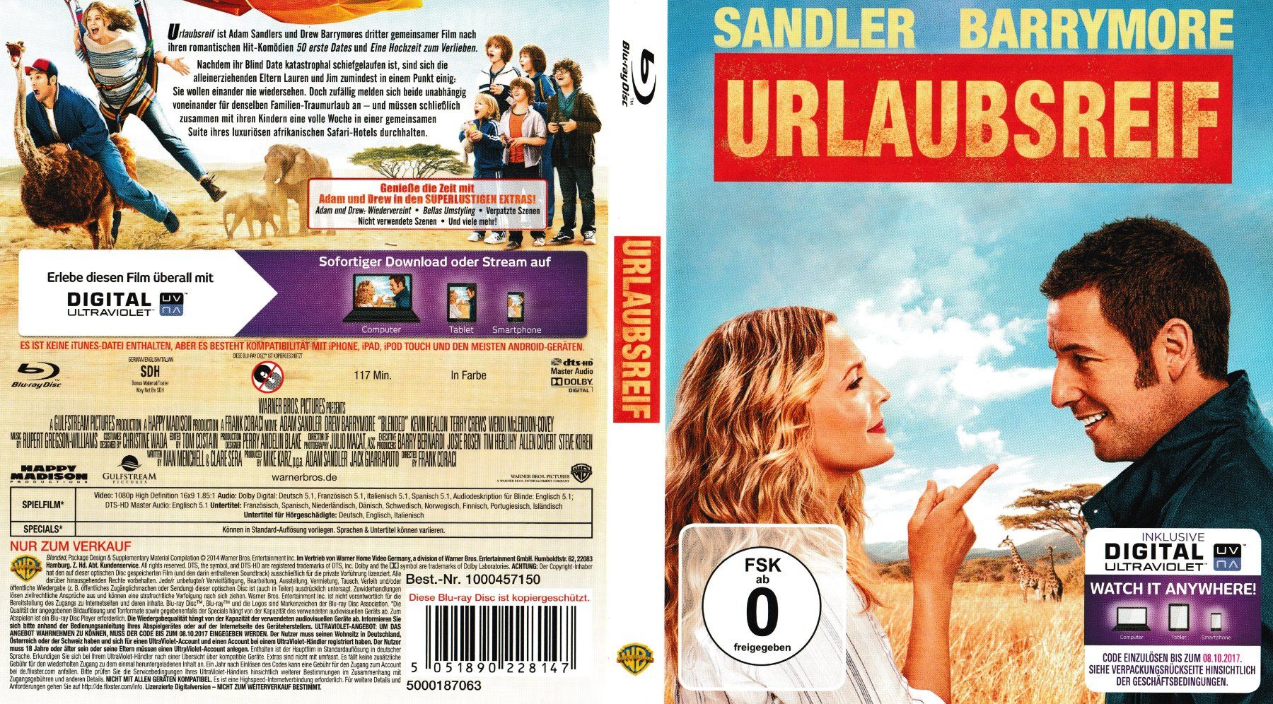 Tutti i DVDs: Blu-Ray - Urlaubsreif – Usato da Langnau am Albis venduto da MediaRescuerKeLoX