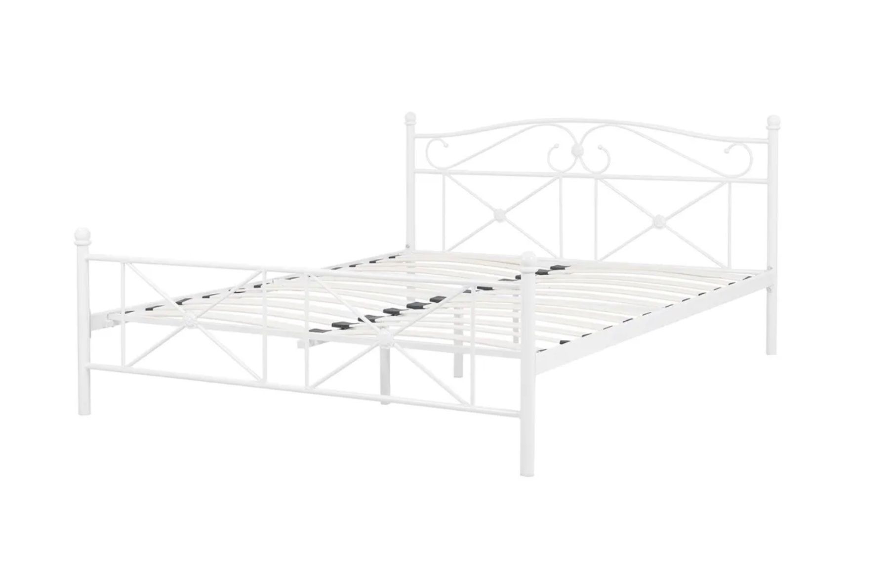 Beliani Letti: Metallbett 140x200 – Nuovo (secondo la descrizione) da Chur venduto da lumerina