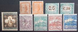 San Marino ex. Kat. 23-38 gest. 1894/1910