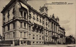 Unfallversicherungsanstalt Zürich, GV Pelikan, 1915