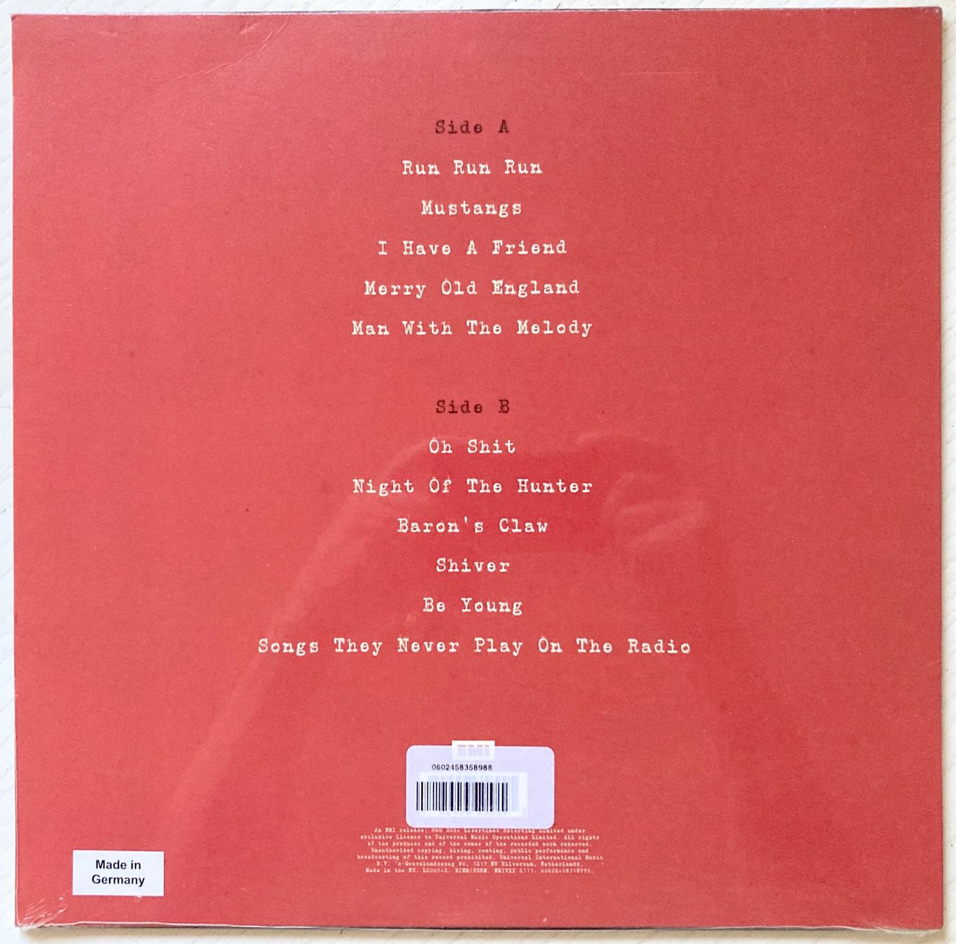 Dischi in vinile: THE LIBERTINES - ALL QUIET ON THE EASTERN ESPLANADE – Nuovo e nell'imballaggio originale da Bottens venduto da hotter-than-hell 1