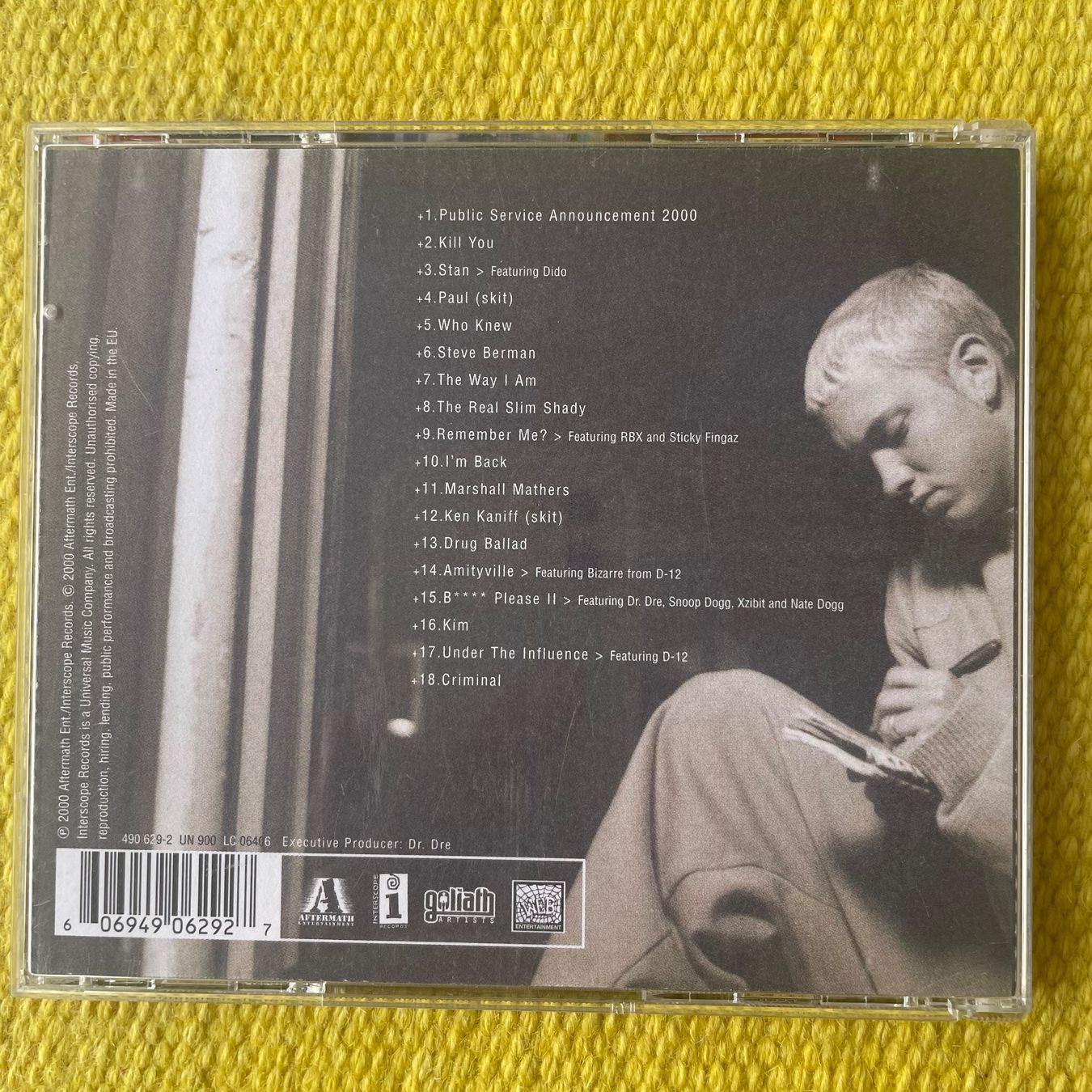 CD: EMINEM-THE MARSHAL MATERS LP – Usato da Rorschacherberg venduto da CD-Roli 1
