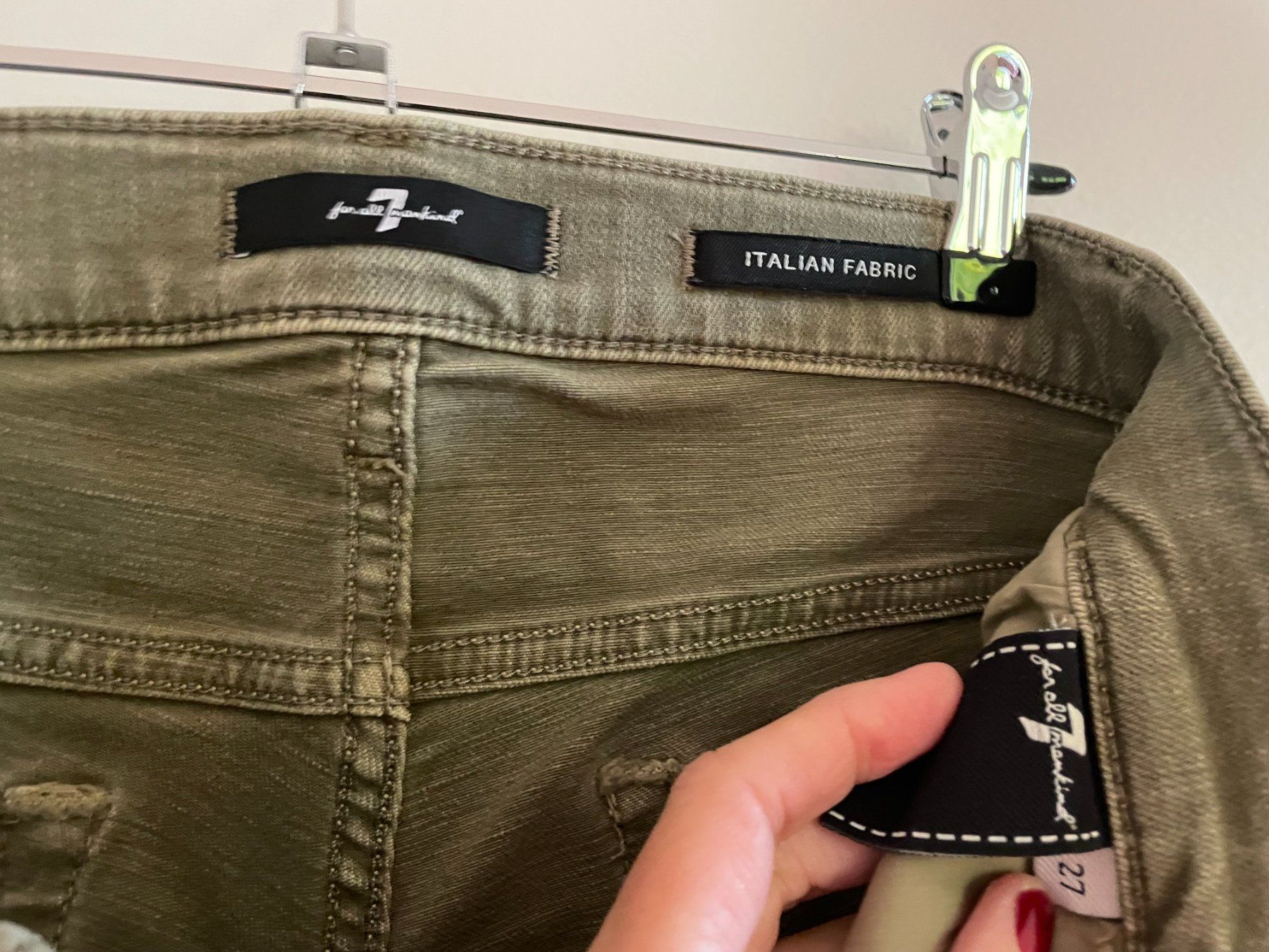 Mankind Jeans: 7forallmankind Skinny Jeans – Usato da Meilen venduto da Marielle79 1