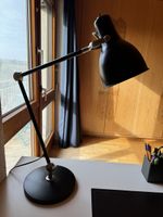 Schreibtischlampe schwarz