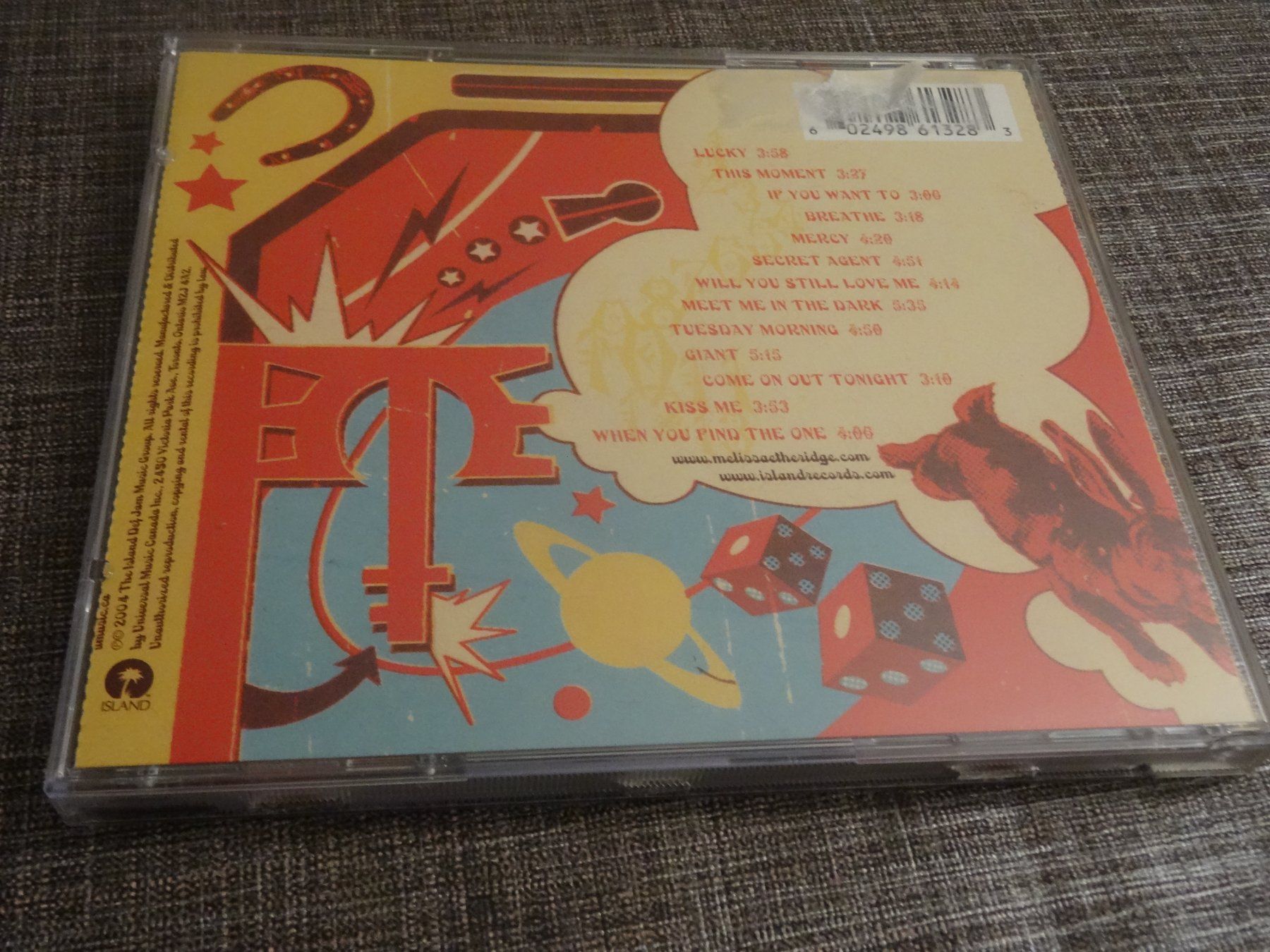 CD: Melissa Etheridge - Lucky - CD – Usato da Olten venduto da Disc-Ausverkauf 1